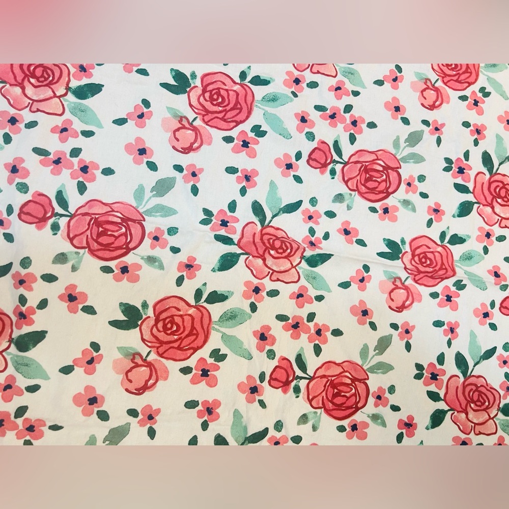 NWOT Floral Baby Girl Swaddle Blanket - Picture 3 of 4